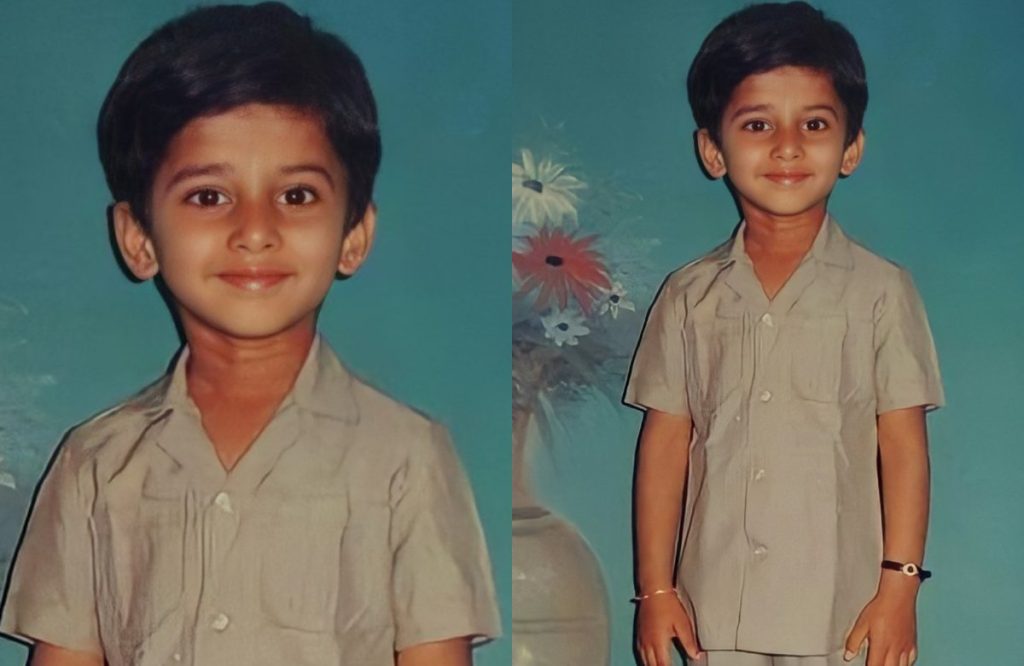 Actor Prabhas Childhood Photos