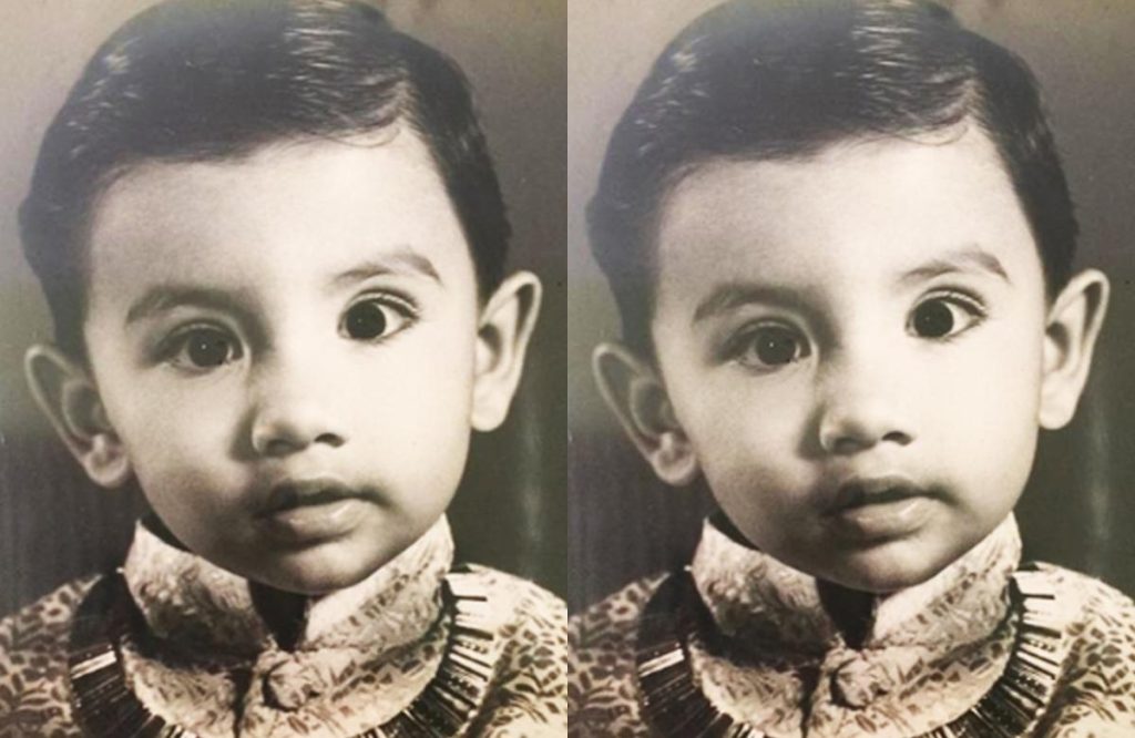 Actor Sathyaraj Childhood Photos