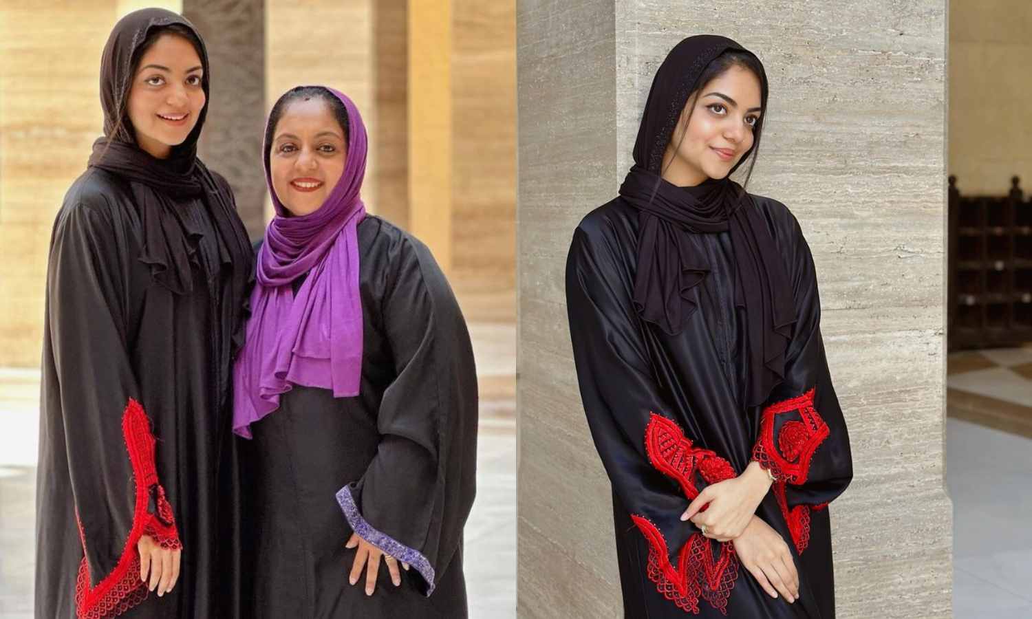 Ahaana Krishna Family Trip To Bahrain Arabic Style Photos