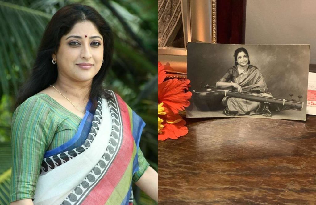 Dancer Lakshmi Gopalaswamy mother passed away