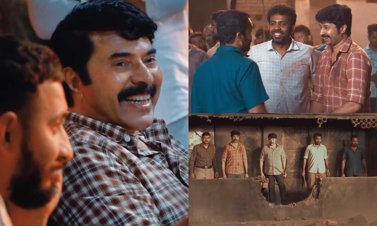 Mammootty shares movie Kannur Squad BTS making video