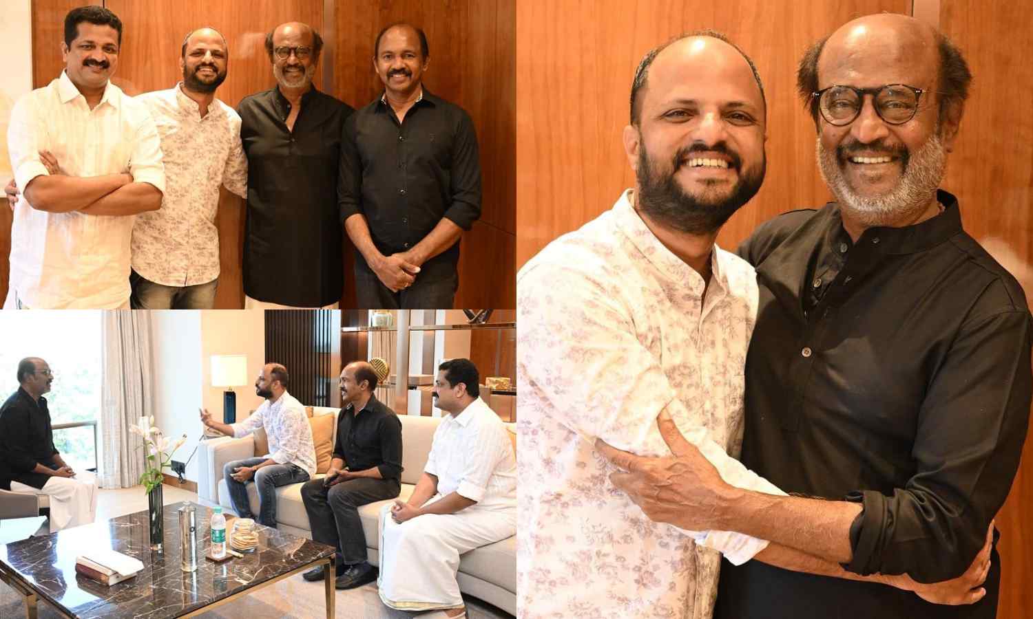 Oscar nominated movie '2018' team visits superstar Rajinikanth