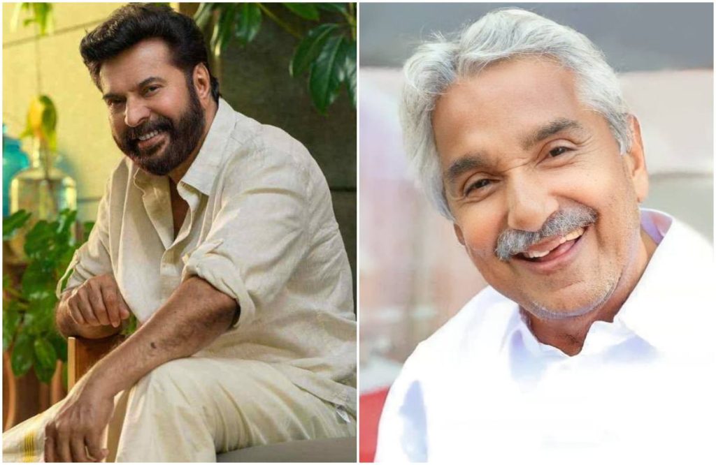 Mammootty act as Oommen Chandy biopic