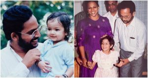 Samvritha Sunil childhood photos