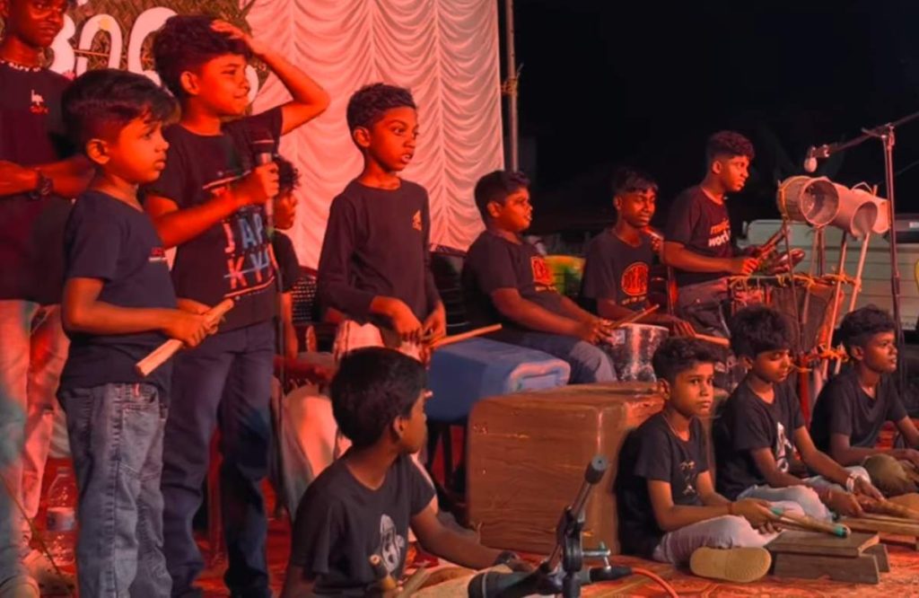 Children music group from Kerala dabba beat viral video