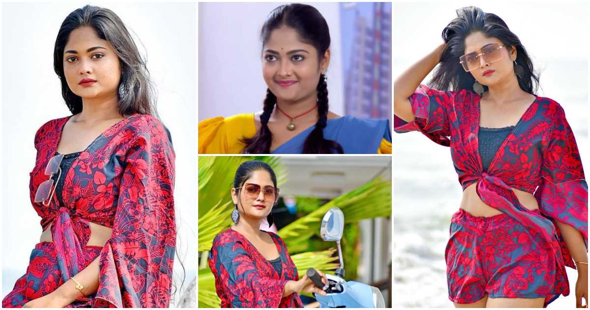 Mounaragam serial actress Aishwarya Ramsai latest fashion photoshoot