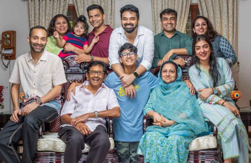 Nazriya Fahadh shares a heartwarming family photograph
