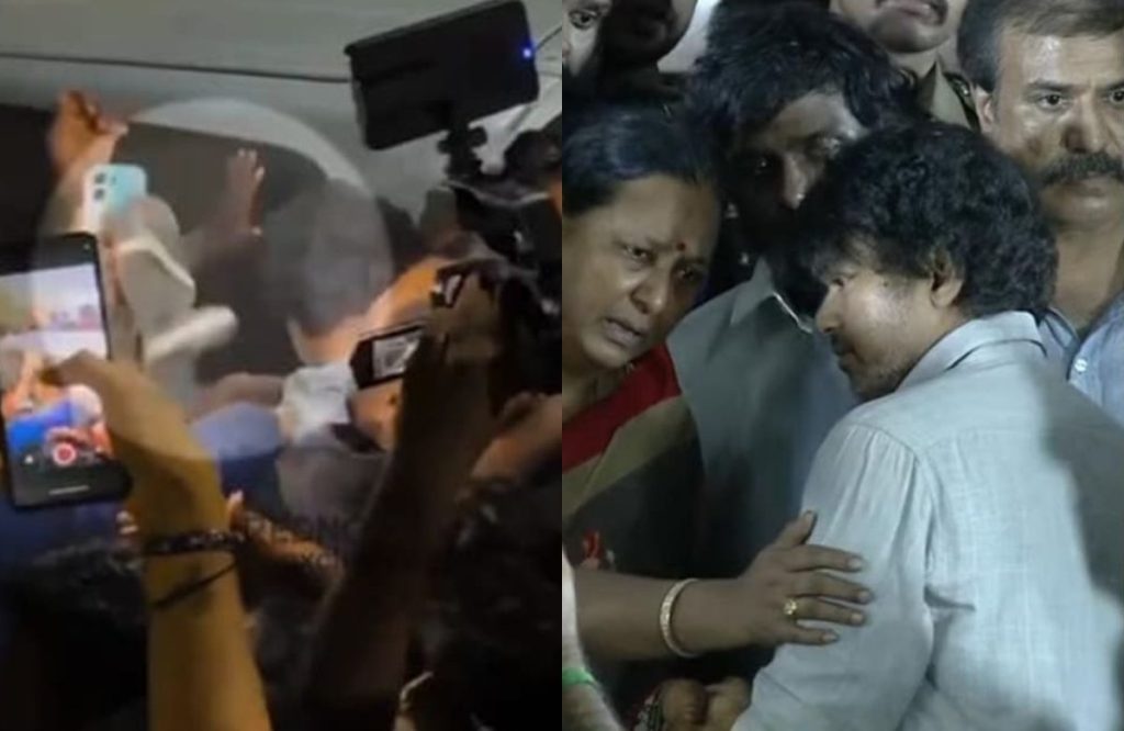 Actor Vijay faced an unsettling moment during Vijayakanth funeral