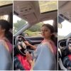 Actress Chippy Renjith car driving video