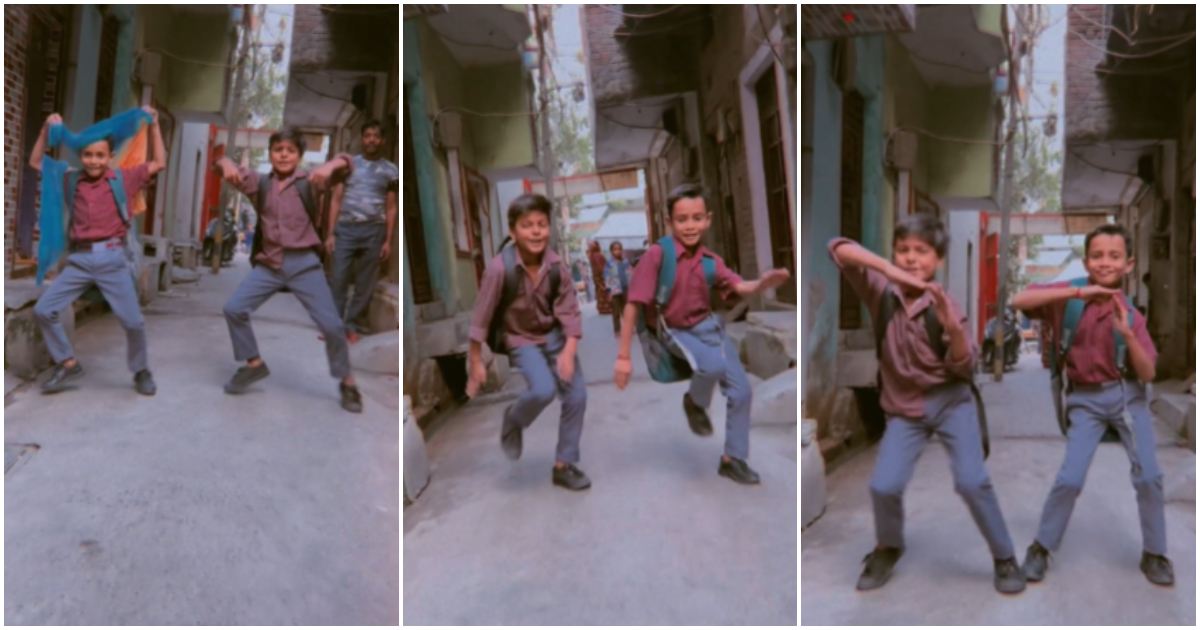 Boys gulabi sharara dance steps viral video