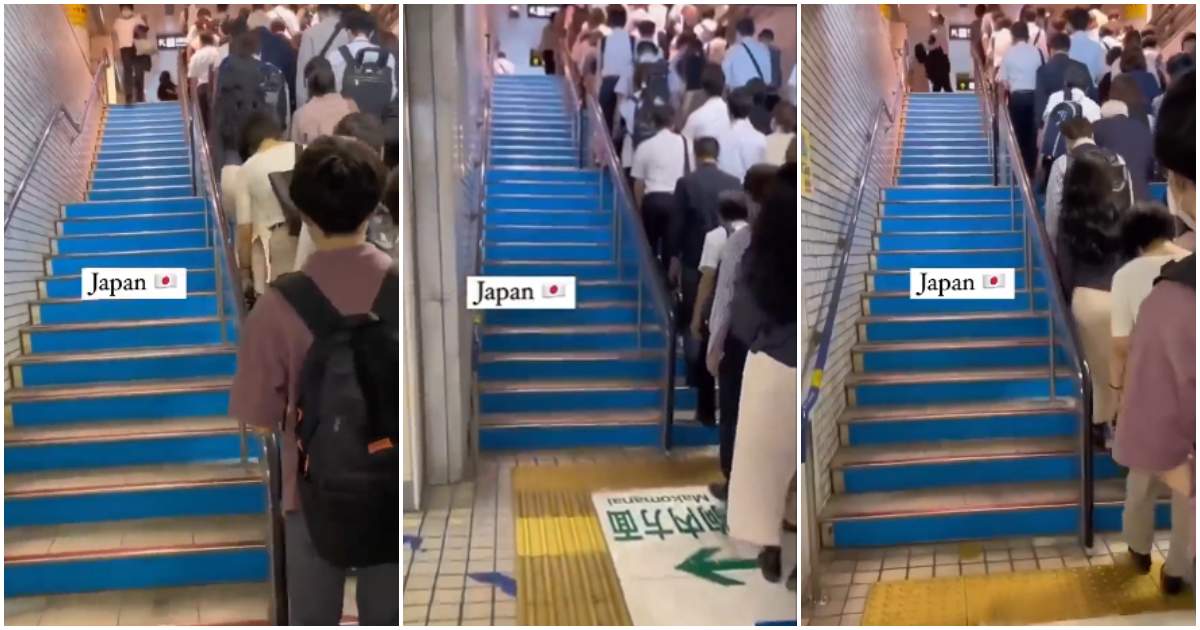 Japanese walking discipline compare to Indians viral video