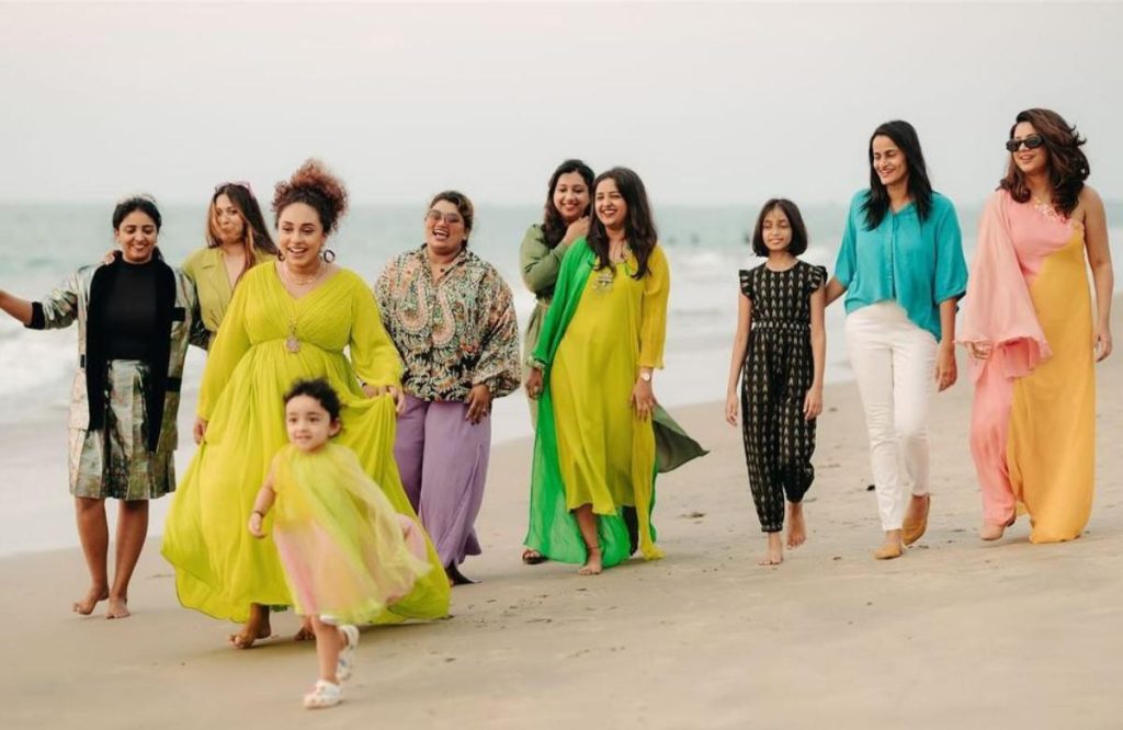 Pearle Maaney baby shower