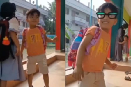 അമ്മ ഒരു മുത്തം ചോദിച്ചു, തക്കുടു വാരിക്കോരി കൊടുത്തു!! വീഡിയോ