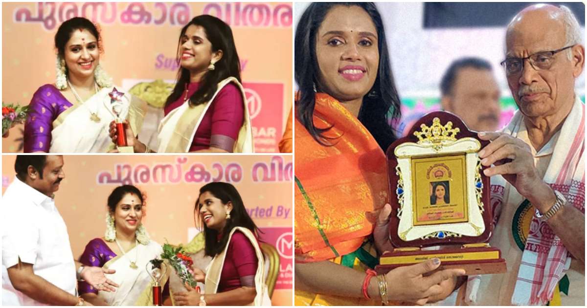 Sujaya Parvathy receives Adalji Award for journalism excellence