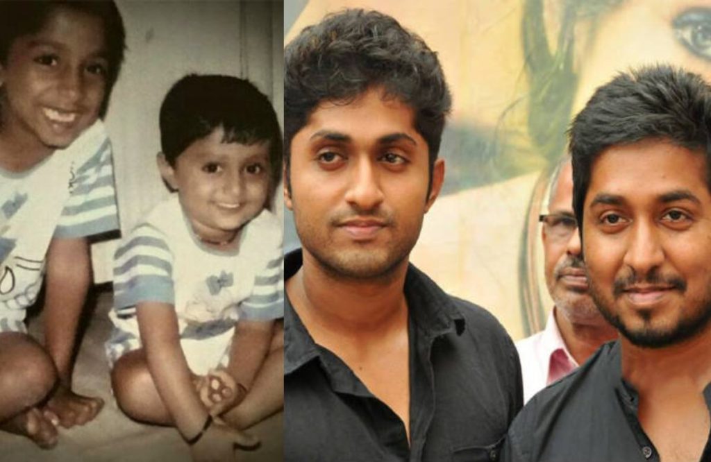 vineeth sreenivasan and dhyan sreenivasan childhood photos