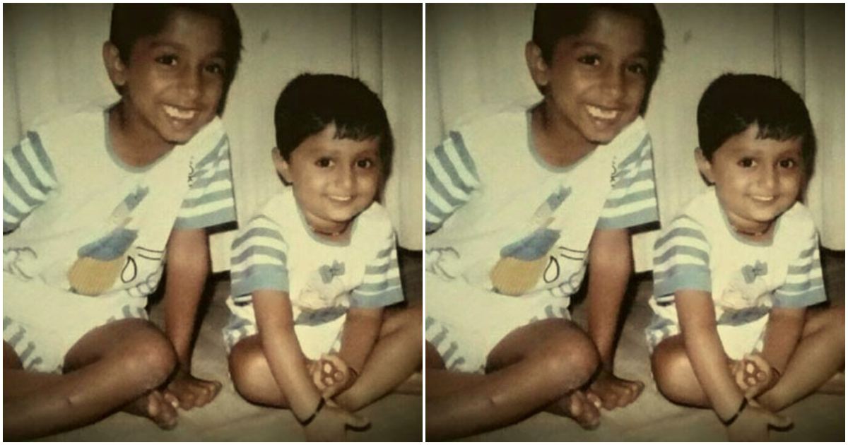 vineeth sreenivasan and dhyan sreenivasan childhood photos