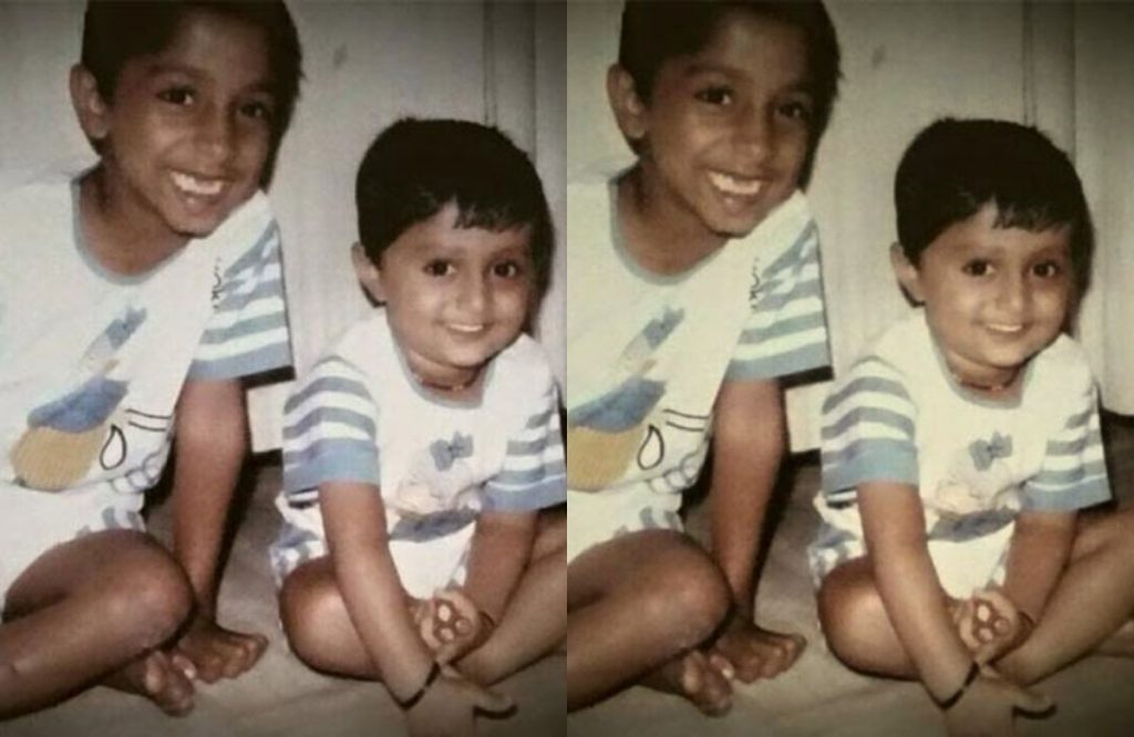 vineeth sreenivasan and dhyan sreenivasan childhood photos