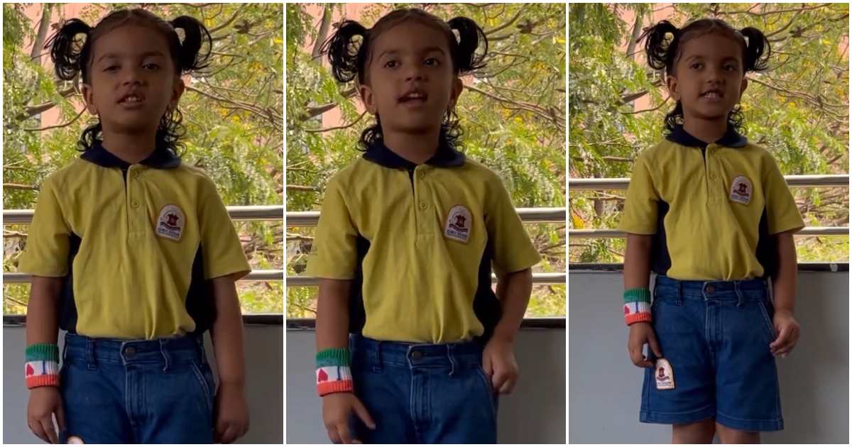 Child Republic Day speech viral video