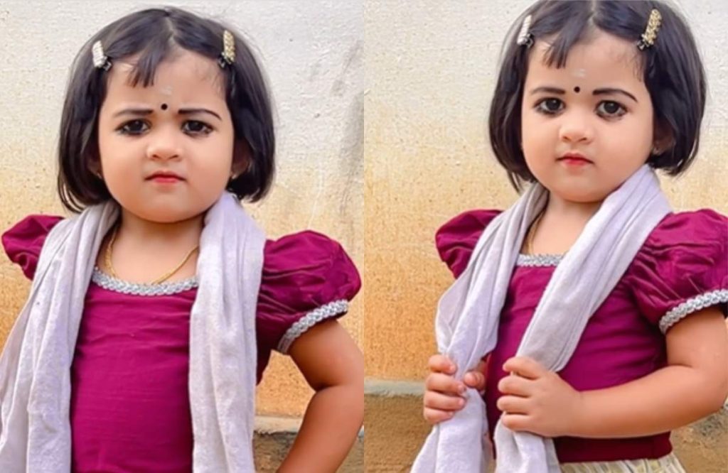 Child acting as Balamani Nandanam viral video