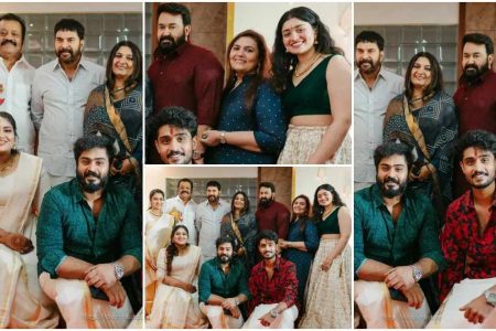 മലയാളത്തിന്റെ താരരാജാക്കന്മാർ!! കുടുംബസമേതം മമ്മൂട്ടിയും മോഹൻലാലും സുരേഷ് ഗോപിയും ഒത്തുകൂടിയപ്പോൾ