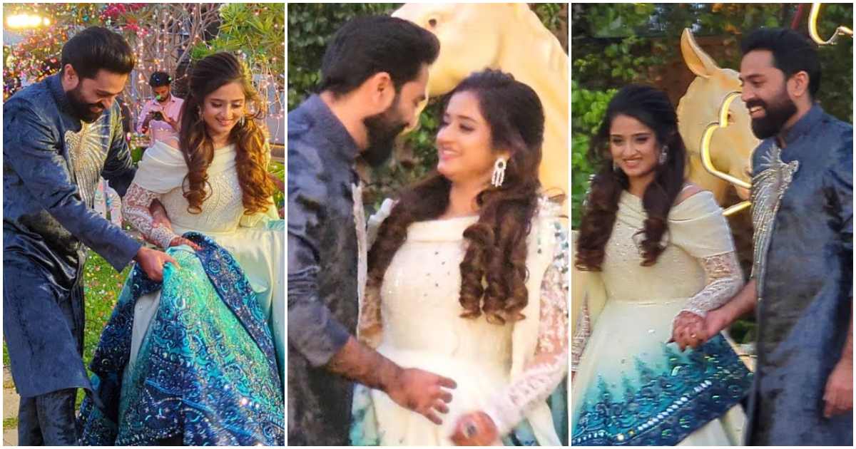 Govind Padmasoorya Gopika Anil pre-wedding festivities