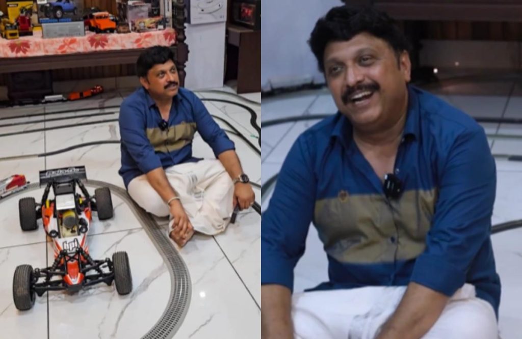 KB Ganesh Kumar toys vehicle collection video