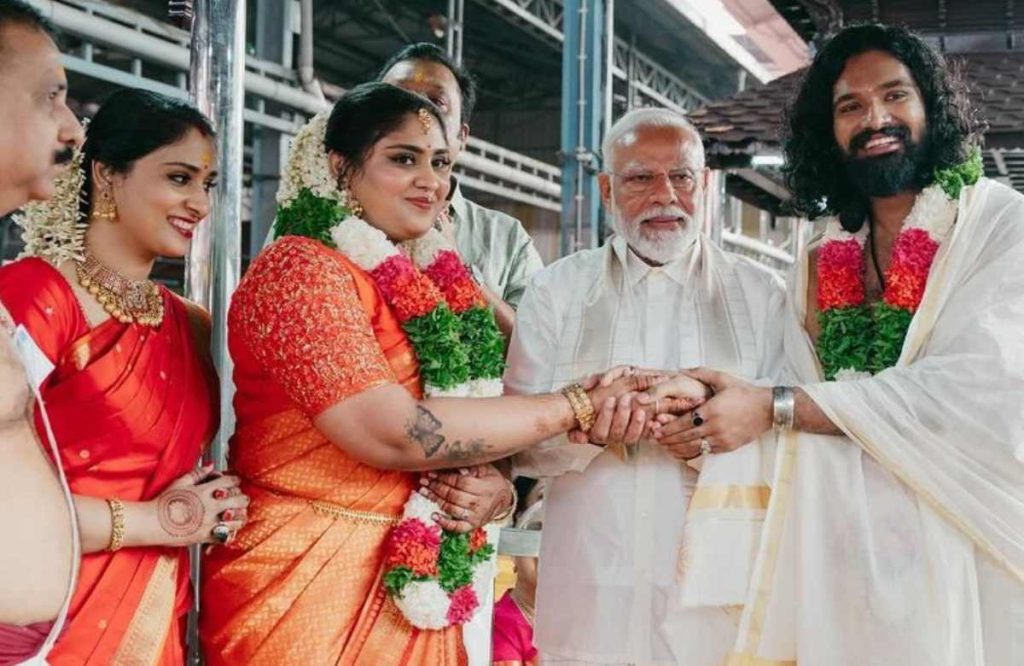 Prime Minister Modi graces Suresh Gopi daughter wedding