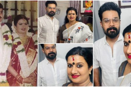 “ഞങ്ങളുടെ ദാമ്പത്യ ജീവിതം ഇന്ന് പക്വത പ്രാപിച്ചു” വിവാഹ വാർഷിക ദിനത്തിൽ സന്തോഷം പങ്കുവെച്ച് ദേവി ചന്ദന