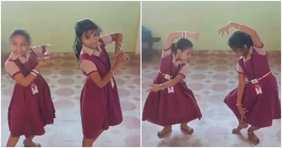 Students dancing kerala classroom viral video