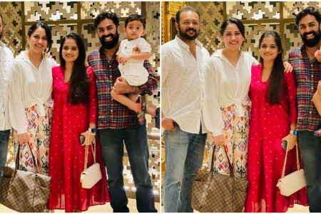 പങ്കാളിക്കൊപ്പം മിയയുടെ കുഞ്ഞിനേയും എടുത്ത് ജീപി, ഫാമിലി ഗെറ്റ് ടുഗെതർ ഫോട്ടോസ്