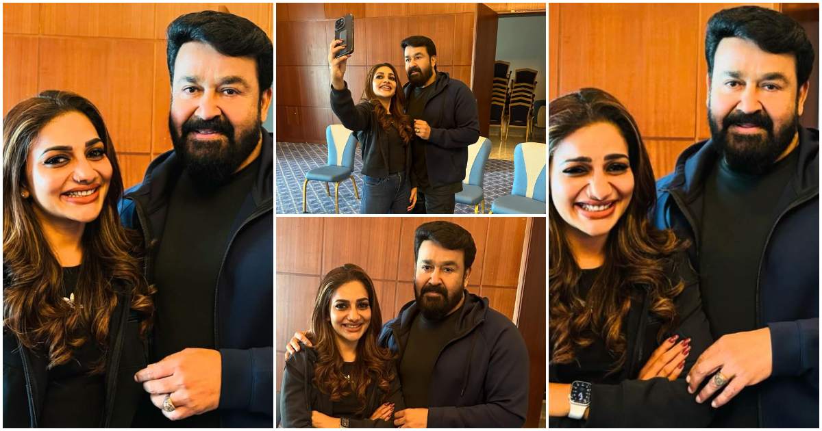 Rimi Tomy Mohanlal musical collaboration viral photo