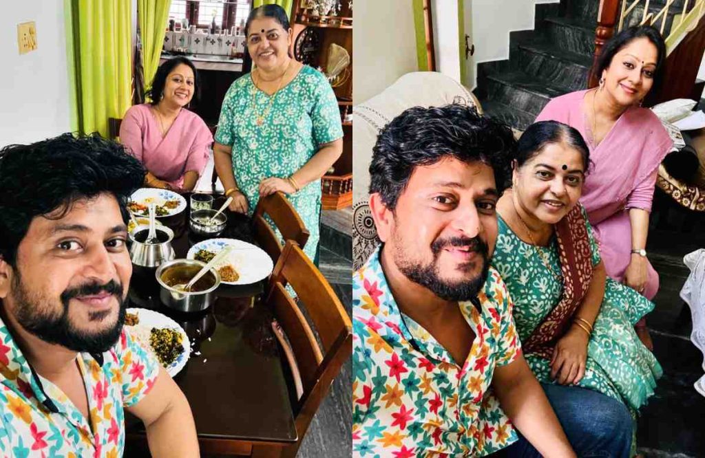 Santhwanam actress Chippy surprise visit to Girija amma home