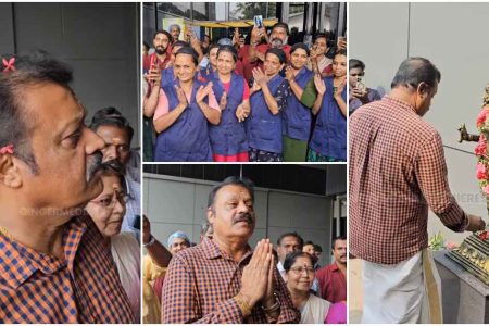 ധന്വന്തരി മൂർത്തിക്ക് വിളക്ക് തെളിയിച്ച് പ്രാർത്ഥിച്ച് സുരേഷ് ഗോപി, ആളുകളോട് ഒരു അഭ്യർത്ഥന മാത്രം, വീഡിയോ