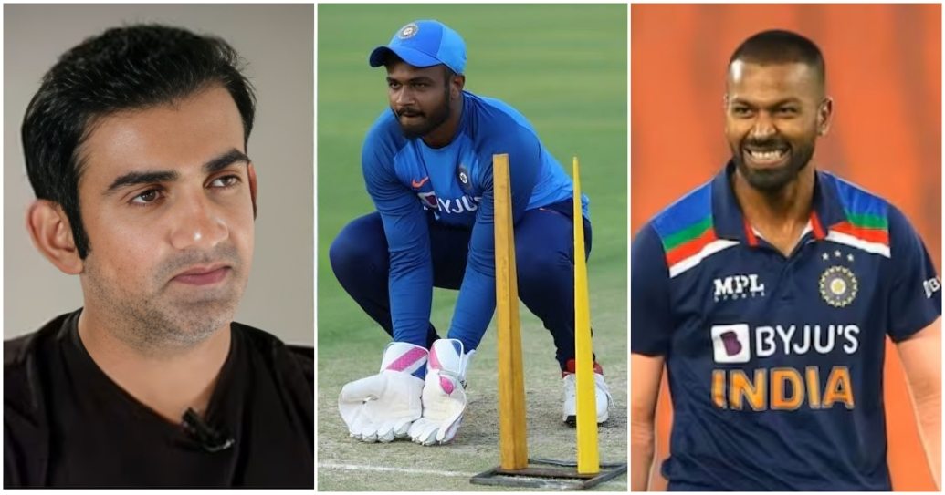 Gambhir replaces Hardik Pandya, Suryakumar Yadav to captain Sanju Samson