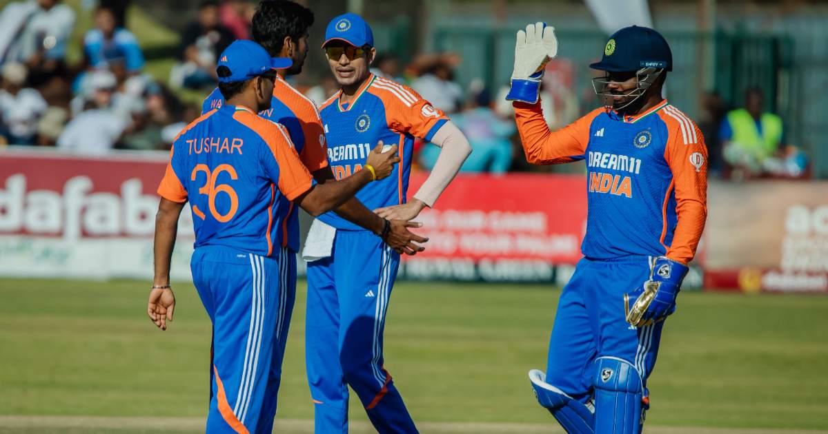 India complete a 4-1 T20 series win in Zimbabwe