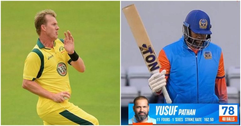 India vs Australia World Championship of Legends Yusuf Pathan fifty