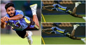 Sanju Samson wonder catch in practice session video