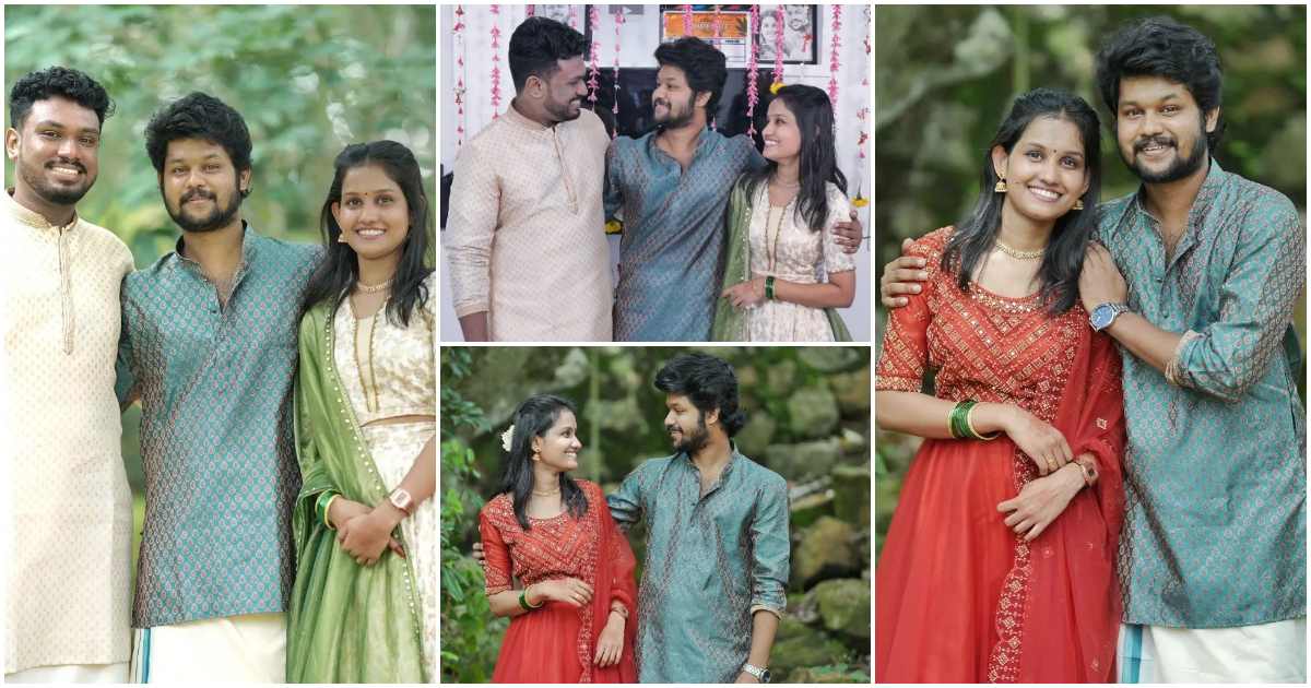 Santhwanam actor Achu Sugandh sister engagement