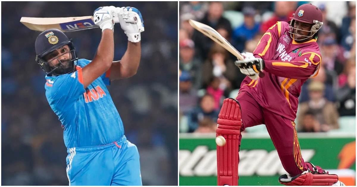 Indian skipper Rohit Sharma joins Chris Gayle in the list of most sixes in ODIs