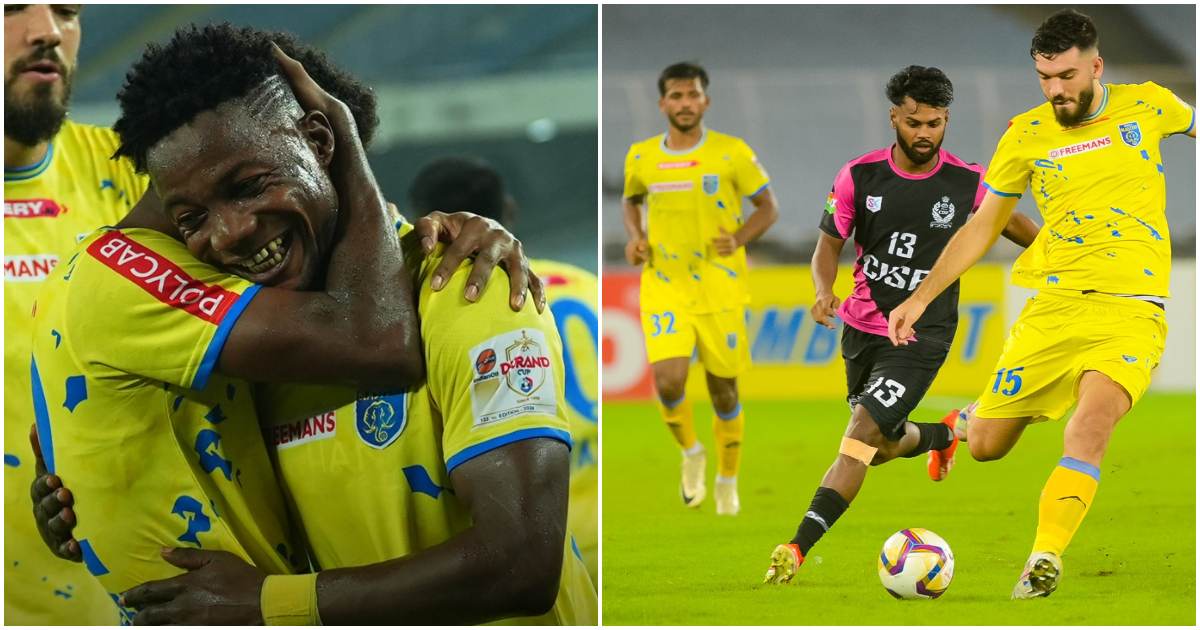 Kerala Blasters great win against CISF Protectors in Durand Cup