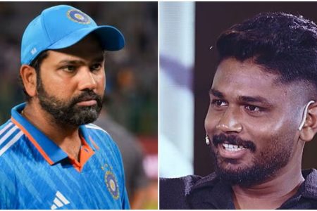 അവസരം തന്നാൽ എന്തും കളിക്കും!! ക്യാപ്റ്റൻ രോഹിത്തിന്റെ അഭിപ്രായത്തിന് സഞ്ജു സാംസന്റെ മറുപടി