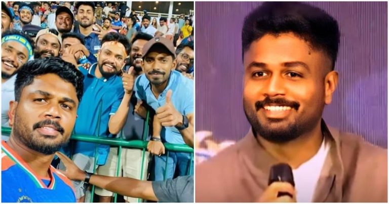 Sanju samson speaks about support of kerala fans