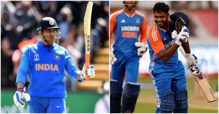 Sanju Samson breaks MS Dhoni's Record