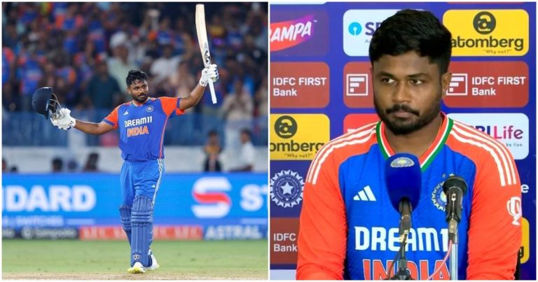 Sanju Samson first response about his century against South Africa