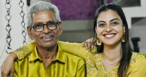 Actress Anusree note about her father