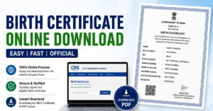 Birth Certificate Downloading Steps