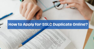 Duplicate SSLC Certificate Apply Online